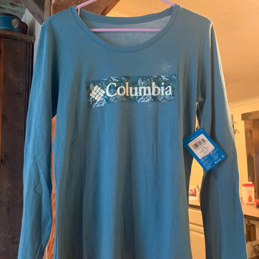 New columbia long sleeve shirt